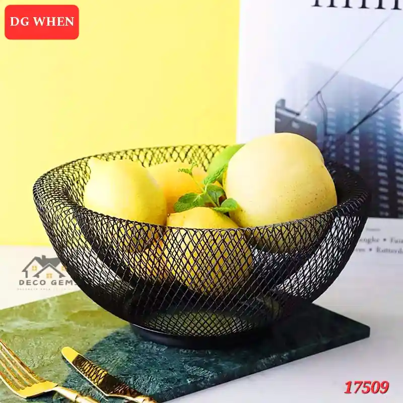 Metal Net Designed Fruit Basket