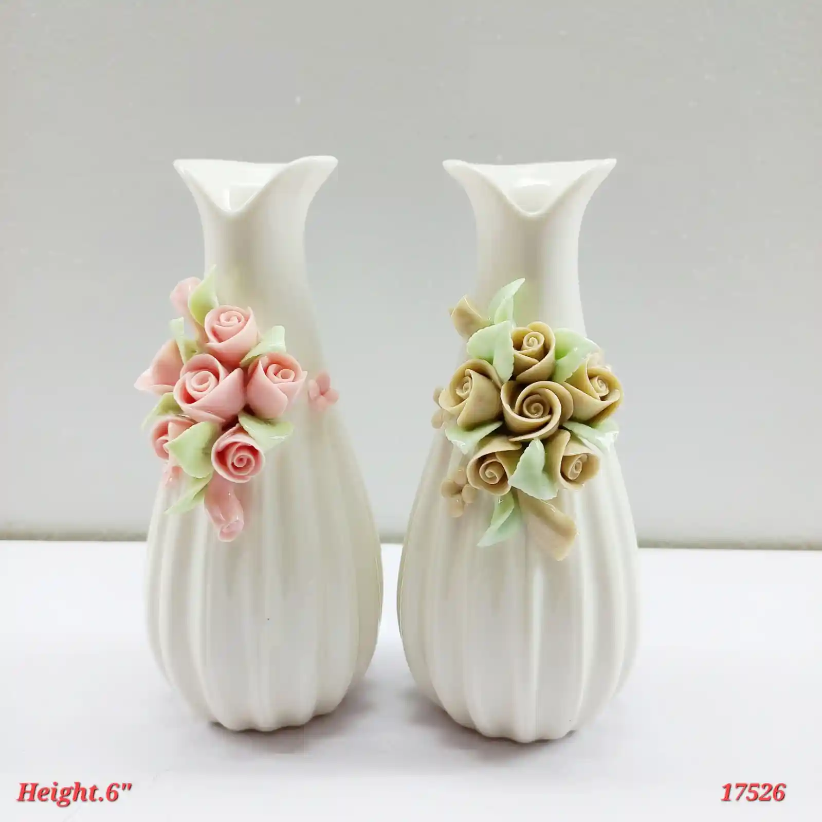 Flower Designed Flower Vase