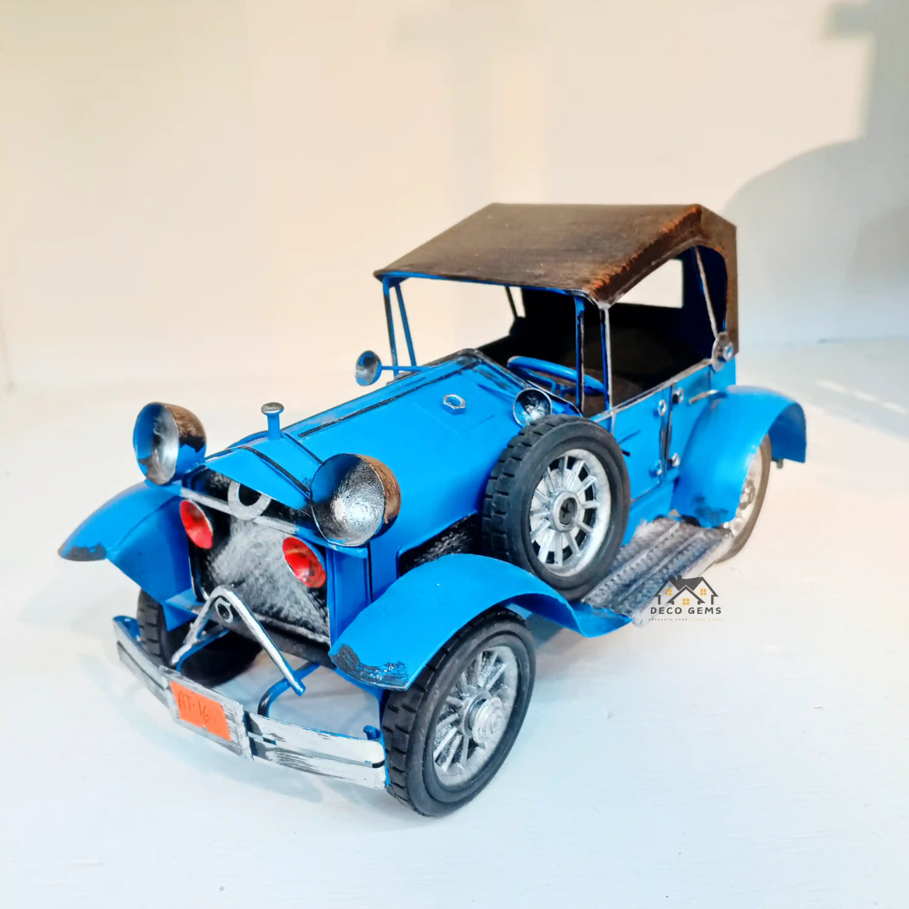 Retro European Style Car Showpiece