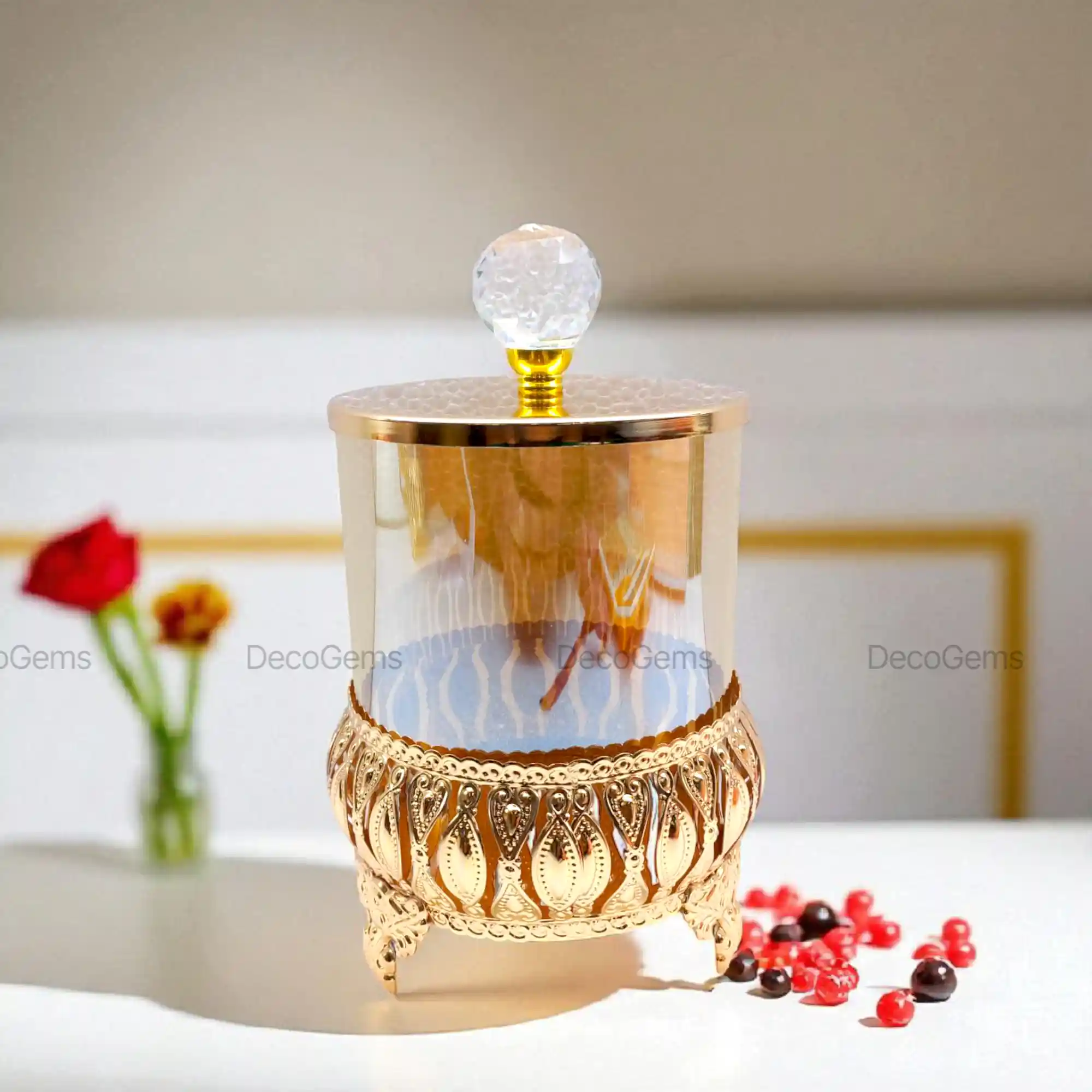 Luxury Crystal Candy Jar - 16237
