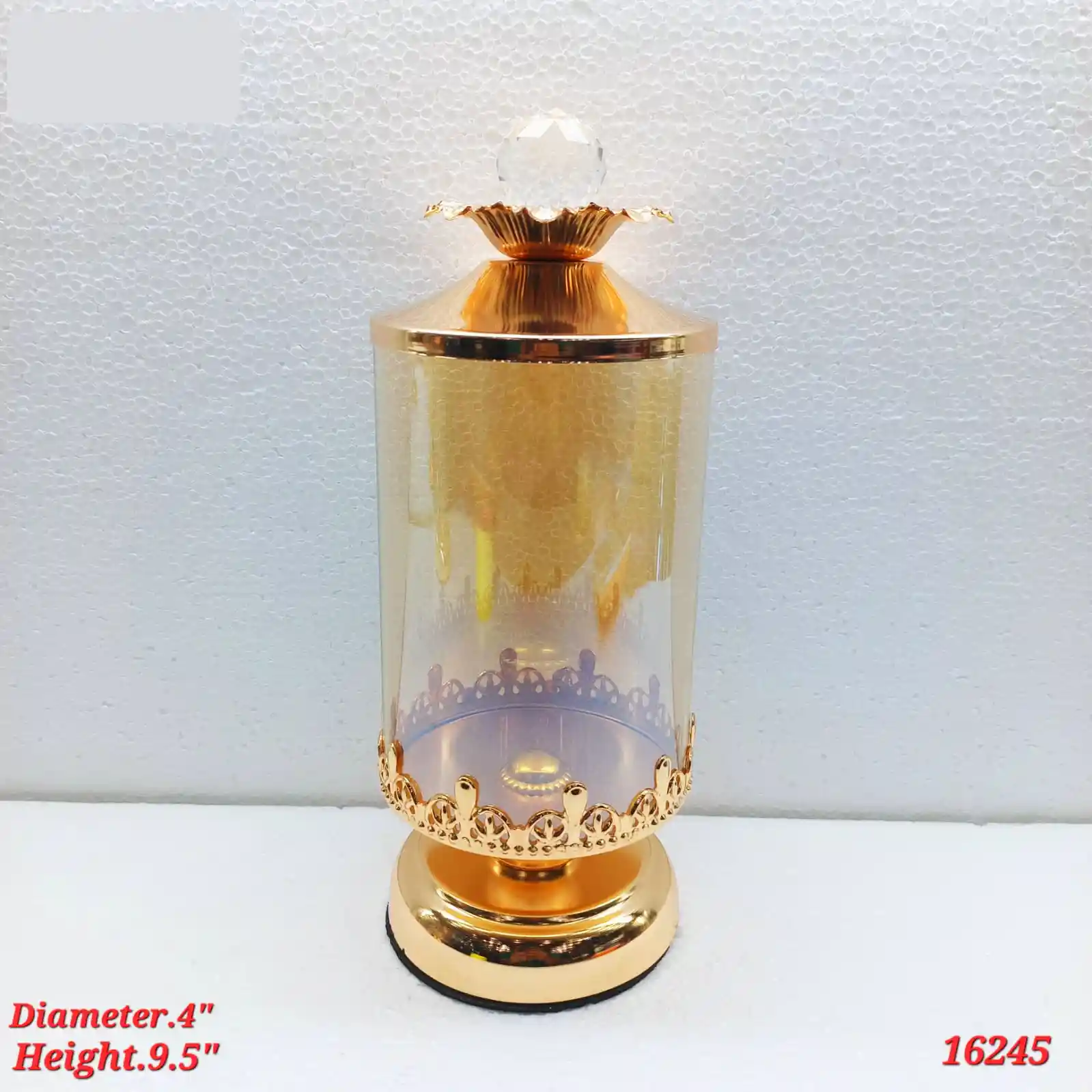 Vintage Crystal Candy Jar - 16245